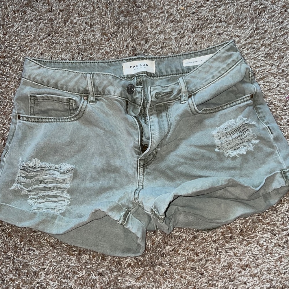 PacSun high-rise shorts size 4